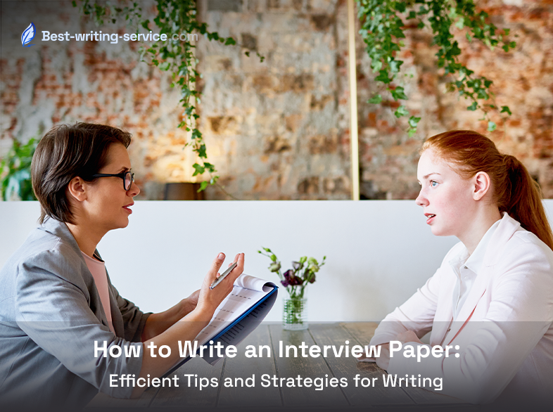 How to Write an Interview Paper
